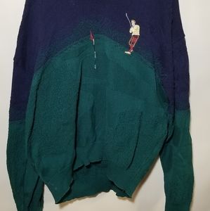 Vintage Golf Knit Sweater Linksport